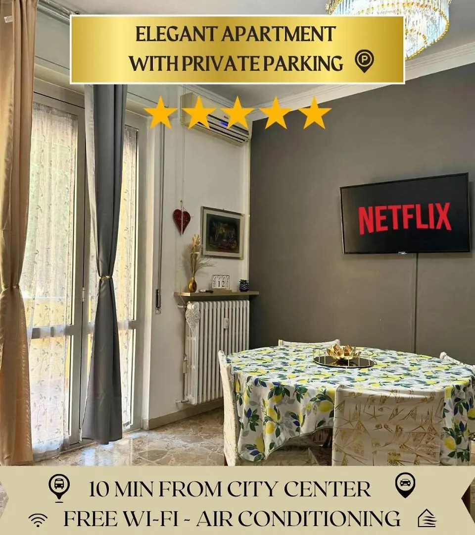 Daire Zai Fiera Flat - 10 Min To City Center With Private Parking Verona İtalya
