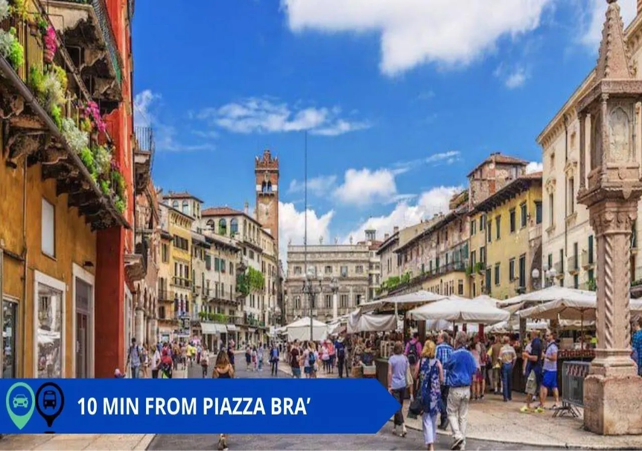 Zai Fiera Flat - 10 Min To City Center With Private Parking Verona Daire